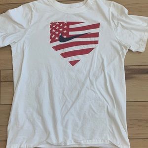 Nike starts and stripes short sleeve t-shirt